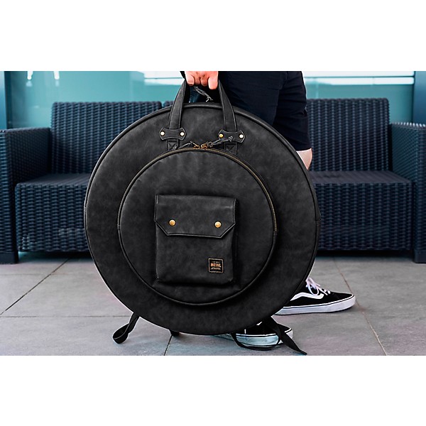 MEINL Vintage Hyde Cymbal Bag 22 in. Black