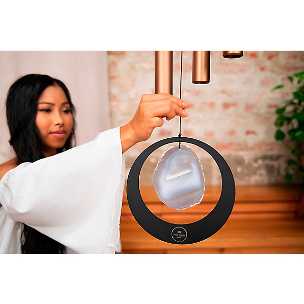 MEINL Sonic Energy A Major Meditation Chime with Grey Agate, 432 Hz 50 in.