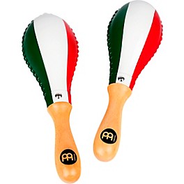 MEINL Traditional Rawhide Maracas with Mexican Flag