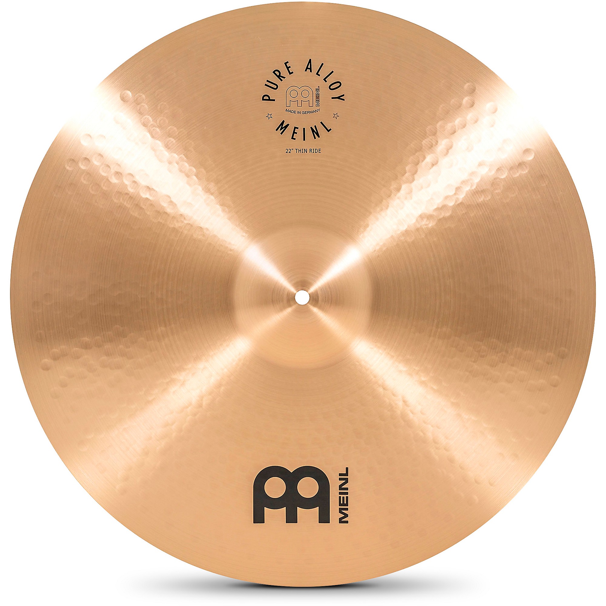 パーカッション・打楽器 MEINL Pure Alloy MEDIUM Ride 22 Meinl Cymbals 22 inch Pure Alloy Custom Medium Thin Ride