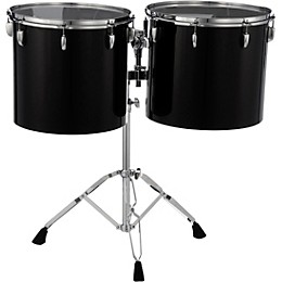 Pearl PTE Concert Series Single Head 15" & 16" Tom Set With BT3 & 7/8" Receiver and T895 Stand 15 x 14 in., 16 x 14 in. Midnight Black