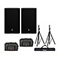 Electro-Voice ZLX-15P G2 Powered Speaker Pair With Bags and Stands thumbnail
