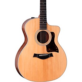 Taylor 214ce Grand Auditorium Acoustic-Electric Guitar Natural