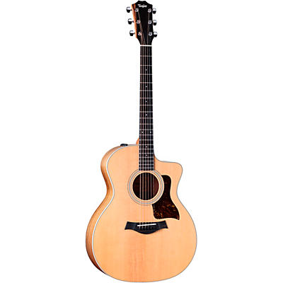Taylor 214Ce Koa Grand Auditorium Acoustic-Electric Guitar Natural for sale