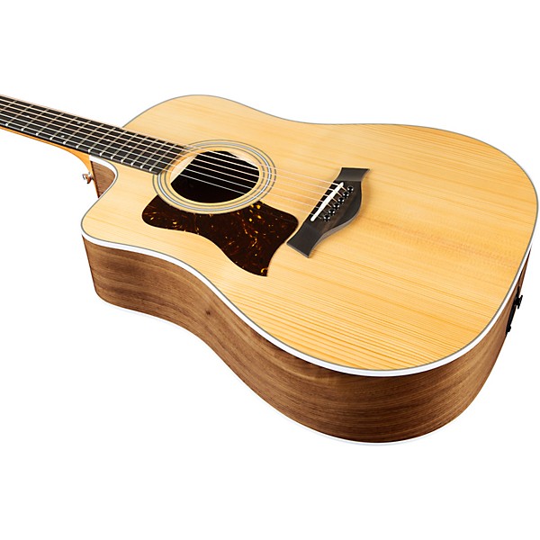 Taylor 210ce Dreadnought Left-Handed Acoustic-Electric Guitar Natural