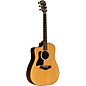 Taylor 210ce Plus Dreadnought Left-Handed Acoustic-Electric Guitar Natural