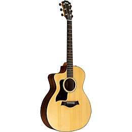 Taylor 214ce Plus Grand Auditorium Left-Handed Acoustic-Electric Guitar Natural