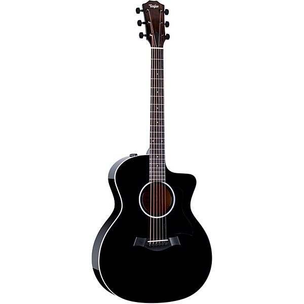 Taylor 214ce BLK Plus Grand Auditorium Acoustic-Electric Guitar Black