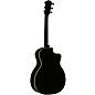 Taylor 214ce BLK Plus Grand Auditorium Left-Handed Acoustic-Electric Guitar Black