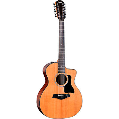 Taylor 254Ce Plus Grand Auditorium 12-String Acoustic-Electric Guitar Natural for sale