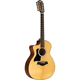 Taylor 254ce Plus Grand Auditorium 12-String Left-Handed Acoustic-Electric Guitar Natural