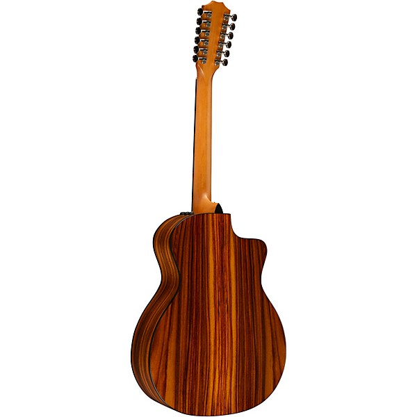 Taylor 254ce Plus Grand Auditorium 12-String Left-Handed Acoustic-Electric Guitar Natural