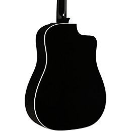 Taylor 250ce Plus Dreadnought 12-String Left-Handed Acoustic-Electric Guitar Black