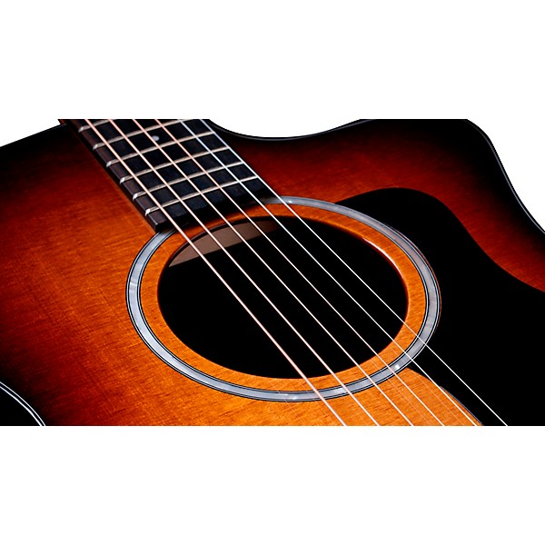 Taylor 214ce-K Plus Grand Auditorium Acoustic-Electric Guitar Shaded Edge Burst