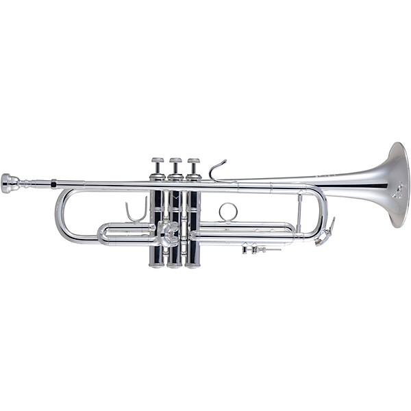 Bach 180 Stradivarius 37 Bell Series Professional Bb Trumpet with Reverse Leadpipe Silver plated Yellow Brass Bell