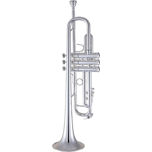 Bach 180 Stradivarius 37 Bell Series Professional Bb Trumpet with Reverse Leadpipe Silver plated Yellow Brass Bell