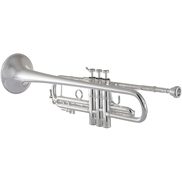 Bach 180 Stradivarius 37 Bell Series Professional Bb Trumpet with Reverse Leadpipe Silver plated Yellow Brass Bell