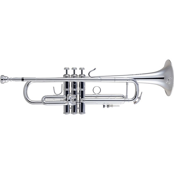 Bach 180 Stradivarius 43 Bell Series Professional Bb Trumpet with Reverse Leadpipe Silver plated Yellow Brass Bell