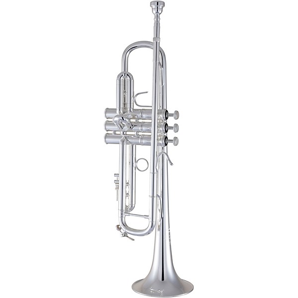 Bach 180 Stradivarius 43 Bell Series Professional Bb Trumpet with Reverse Leadpipe Silver plated Yellow Brass Bell