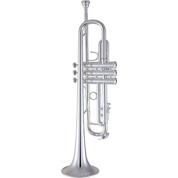 Bach 180 Stradivarius 43 Bell Series Professional Bb Trumpet with Reverse Leadpipe Silver plated Yellow Brass Bell