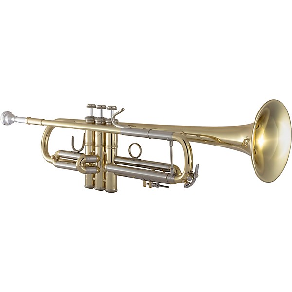 Bach 180 Stradivarius 43 Bell Series Professional Bb Trumpet with Reverse Leadpipe Lacquer Yellow Brass Bell