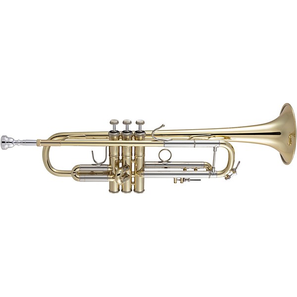 Bach 180 Stradivarius 43 Bell Series Professional Bb Trumpet with Reverse Leadpipe Lacquer Yellow Brass Bell