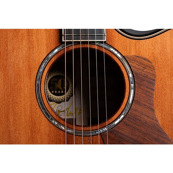 Taylor 814ce Builder's Edition 50th Anniversary Limited-Edition Grand Auditorium Acoustic-Electric Guitar Kona Edgeburst