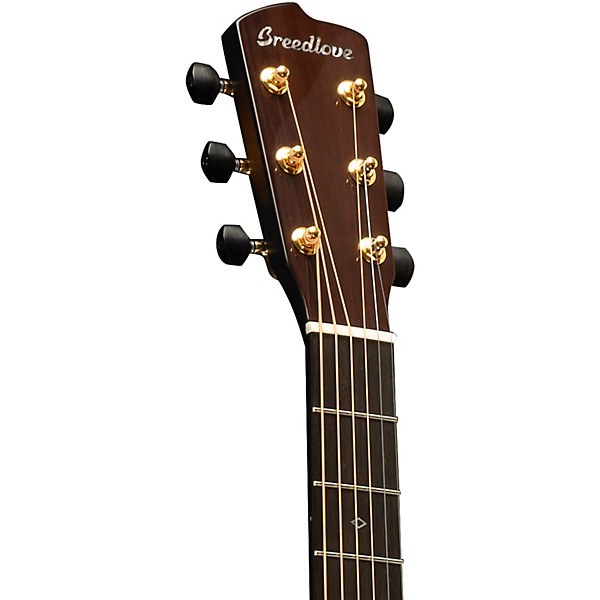 Breedlove Premier Adirondack Spruce-Brazilian Rosewood Limited Edition Cutaway Concerto Acoustic-Electric Guitar Tobacco B...