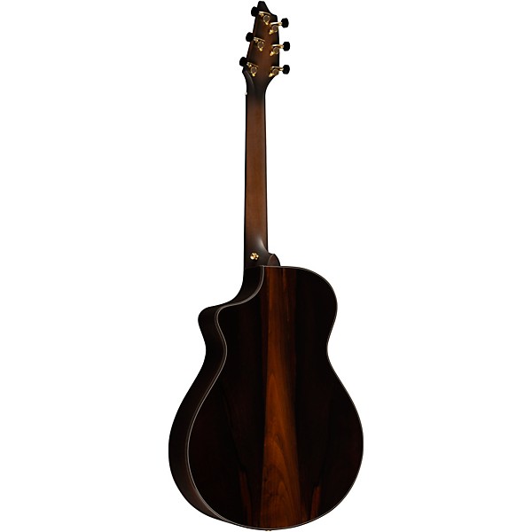 Breedlove Premier Redwood-Brazilian Rosewood Thinline Limited Edition Cutaway Concert Acoustic-Electric Guitar Natural