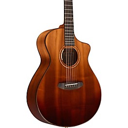 Breedlove Oregon All-Myrtlewood Limited-Edition Cutaway Concert Acoustic-Electric Guitar Sahara