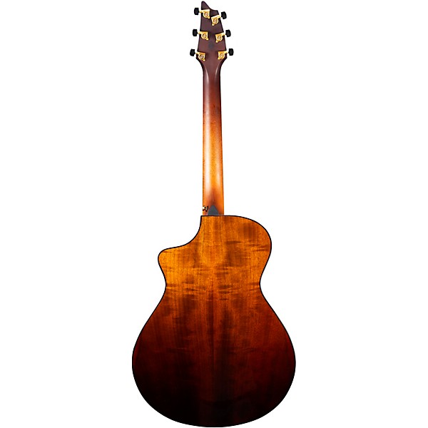 Breedlove Oregon All Myrtlewood Limited Edition Cutaway Concert Acoustic-Electric Guitar Sahara