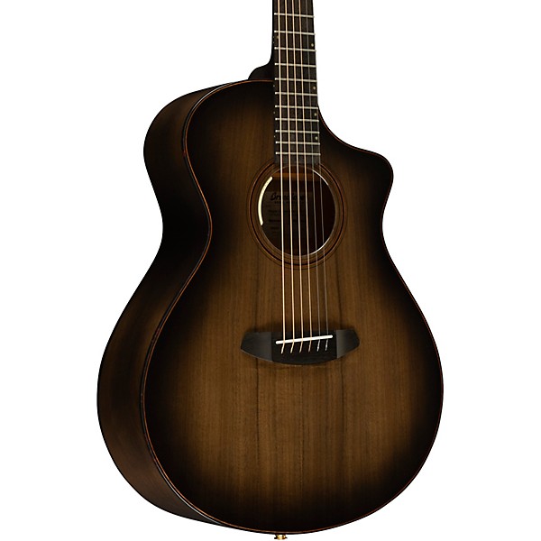 Breedlove Oregon All-Myrtlewood Limited-Edition Cutaway Concert Acoustic-Electric Guitar Sable