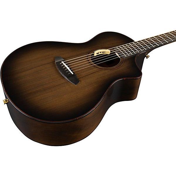 Breedlove Oregon All-Myrtlewood Limited-Edition Cutaway Concert Acoustic-Electric Guitar Sable