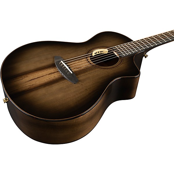 Breedlove Oregon All-Myrtlewood Limited-Edition Cutaway Concert Acoustic-Electric Guitar Sable