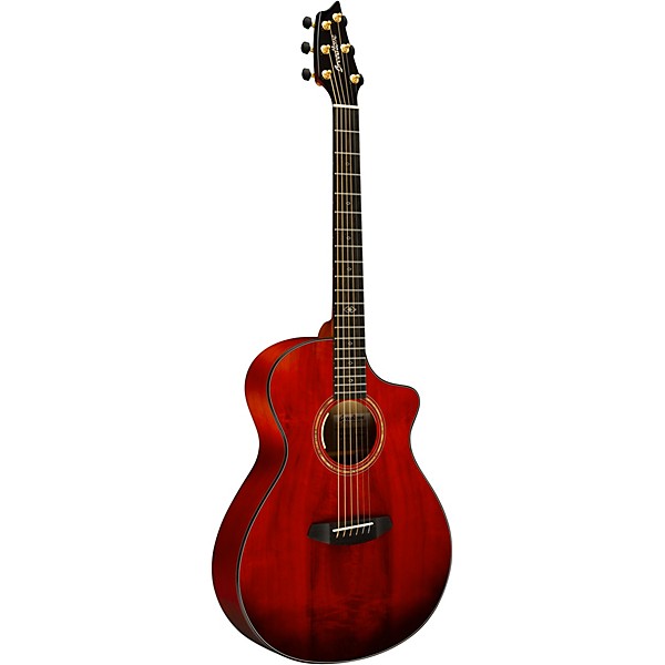 Breedlove Oregon All Myrtlewood Thinline Limited Edition Concert Cutaway Acoustic-Electric Guitar Hot Rod