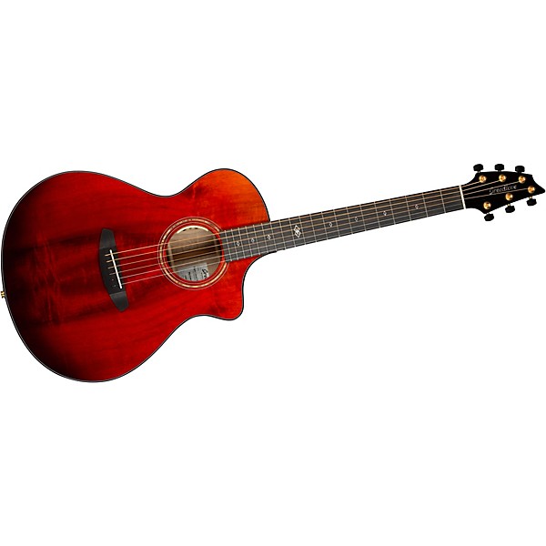 Breedlove Oregon All Myrtlewood Thinline Limited Edition Concert Cutaway Acoustic-Electric Guitar Hot Rod