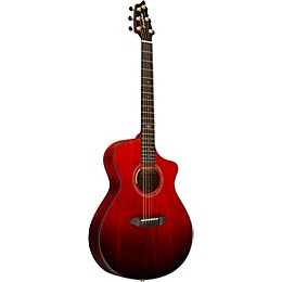 Breedlove Oregon All Myrtlewood Thinline Limited Edition Concert Cutaway Acoustic-Electric Guitar Hot Rod