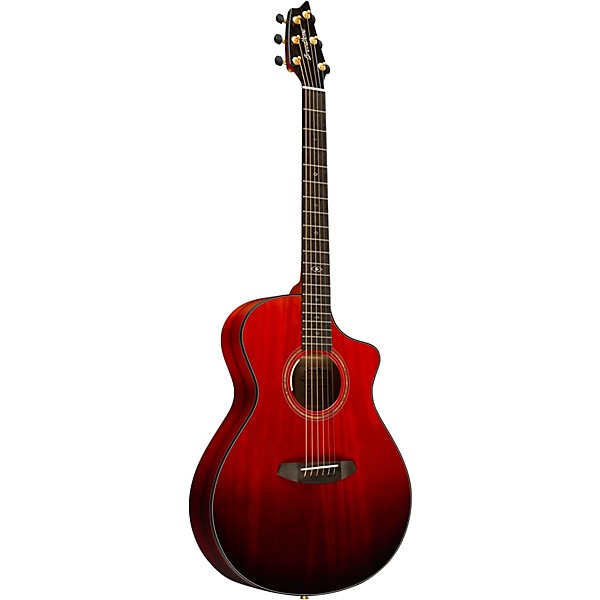 Breedlove Oregon All Myrtlewood Thinline Limited Edition Concert Cutaway Acoustic-Electric Guitar Hot Rod