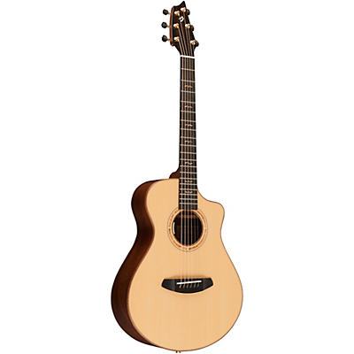 Breedlove Legacy Port Orford Cedar-Walnut Cutaway Companion Acoustic-Electric Guitar Natural for sale