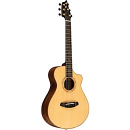 Breedlove Legacy Port Orford Cedar-Walnut Cutaway Companion Acoustic-Electric Guitar Natural