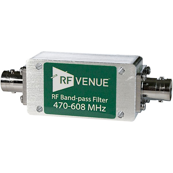 RF Venue Band-pass Filter 470-608 MHz Metal