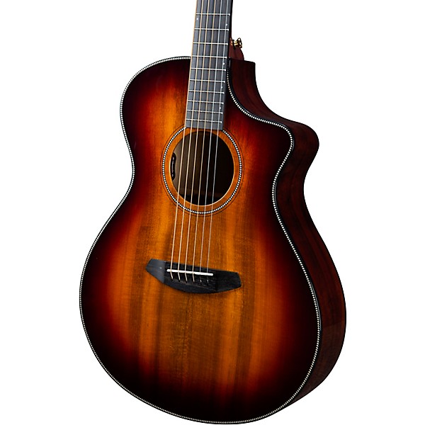 Breedlove Oregon All Myrtlewood Thinline Cutaway Concert Acoustic-Electric Guitar Old Fashioned