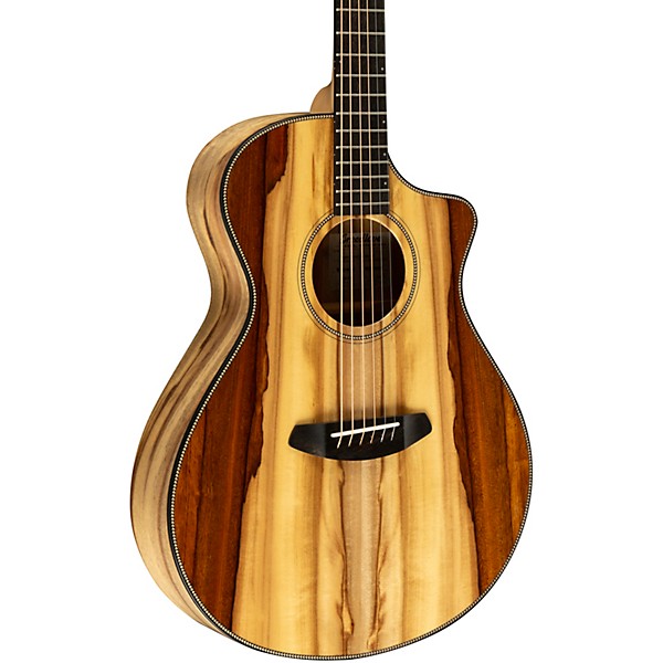 Breedlove Oregon All Myrtlewood Thinline Cutaway Concert Acoustic-Electric Guitar Natural