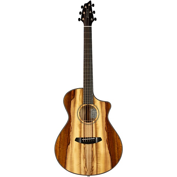 Breedlove Oregon All Myrtlewood Thinline Cutaway Concert Acoustic-Electric Guitar Natural