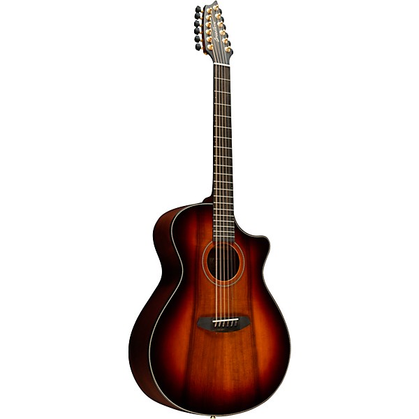 Breedlove Oregon All-Myrtlewood 12-String Cutaway Concerto Acoustic-Electric Guitar Old Fashioned