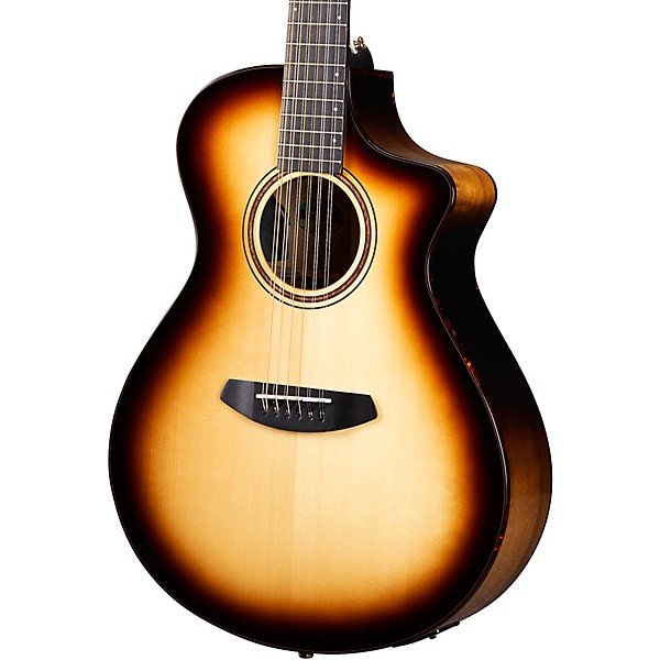 Breedlove Artista Pro European Spruce-Myrtlewood 12-String Cutaway Concert Acoustic-Electric Guitar Burnt Amber