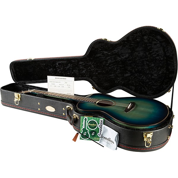 Breedlove Oregon All-Myrtlewood Limited-Edition Concert Acoustic Guitar Lagoon