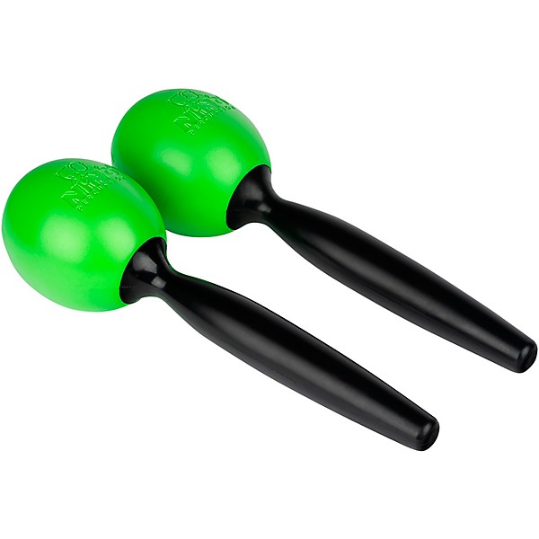 Nino Medium ABS Maracas Pair Grass Green