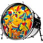 EVANS Yellow Submarine Primrose Prairie Bass Drum Head 22 in. thumbnail