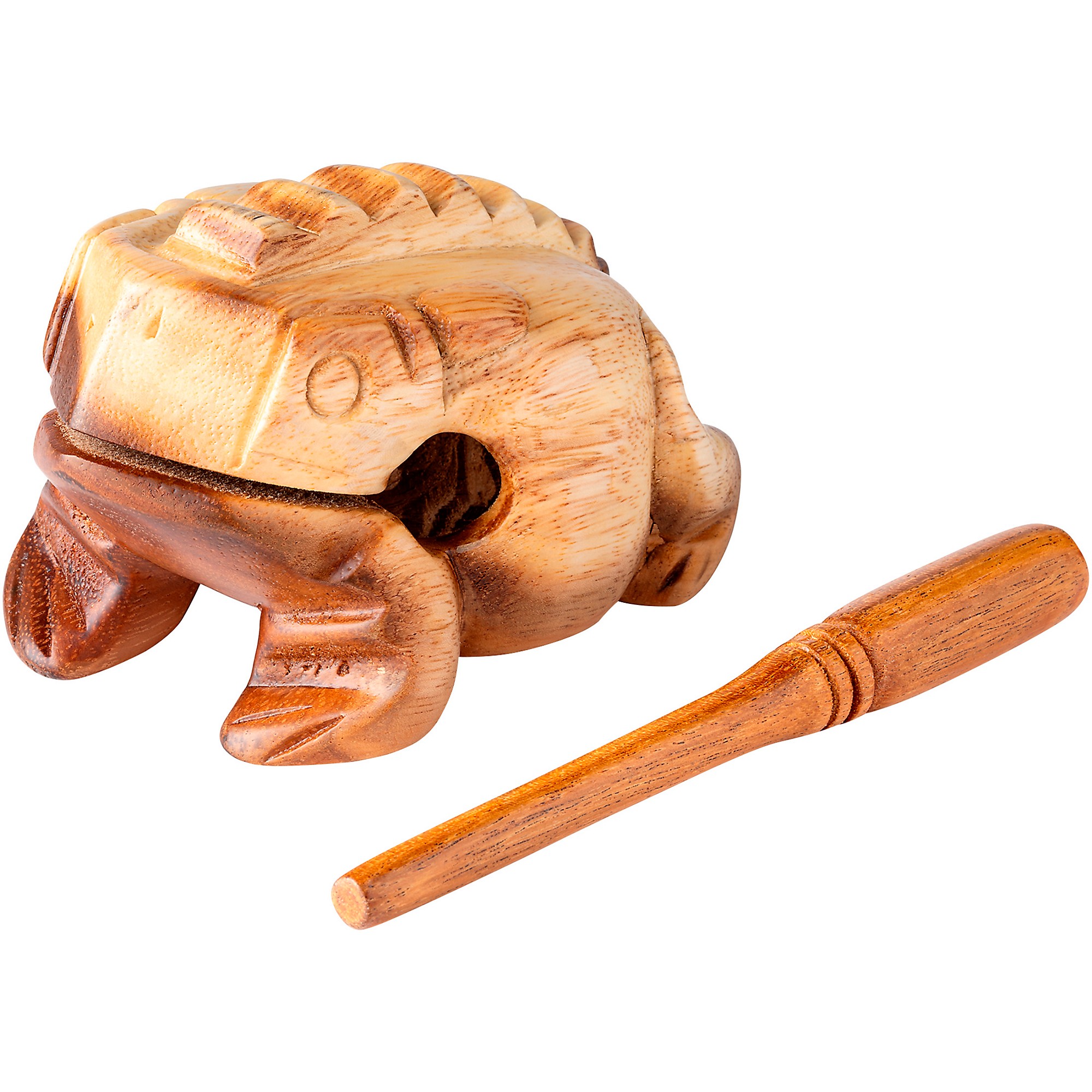 Nino Wood Frog Guiro Large | Guitar Center